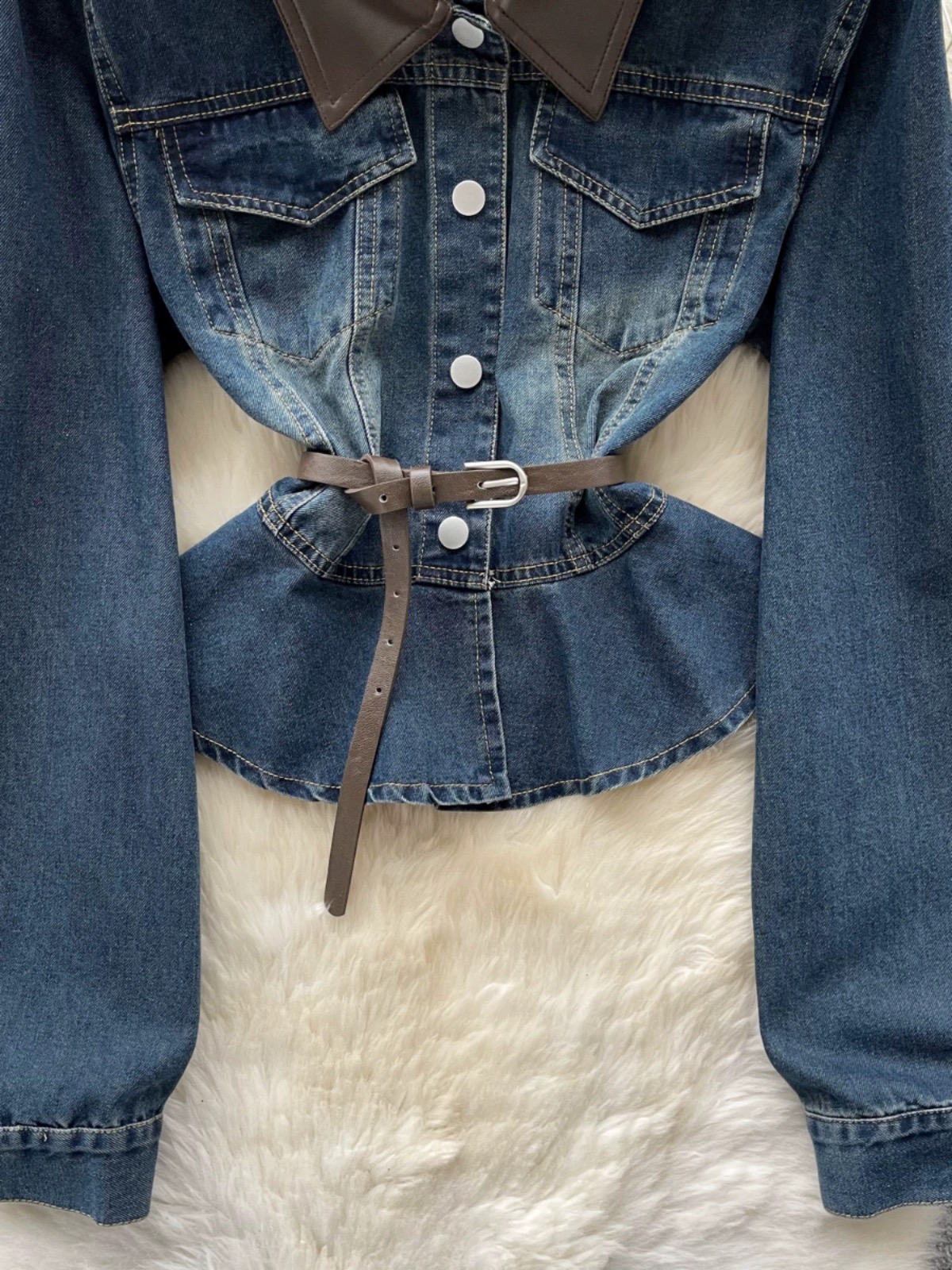 Pure night magic denim shirt DSH101 images